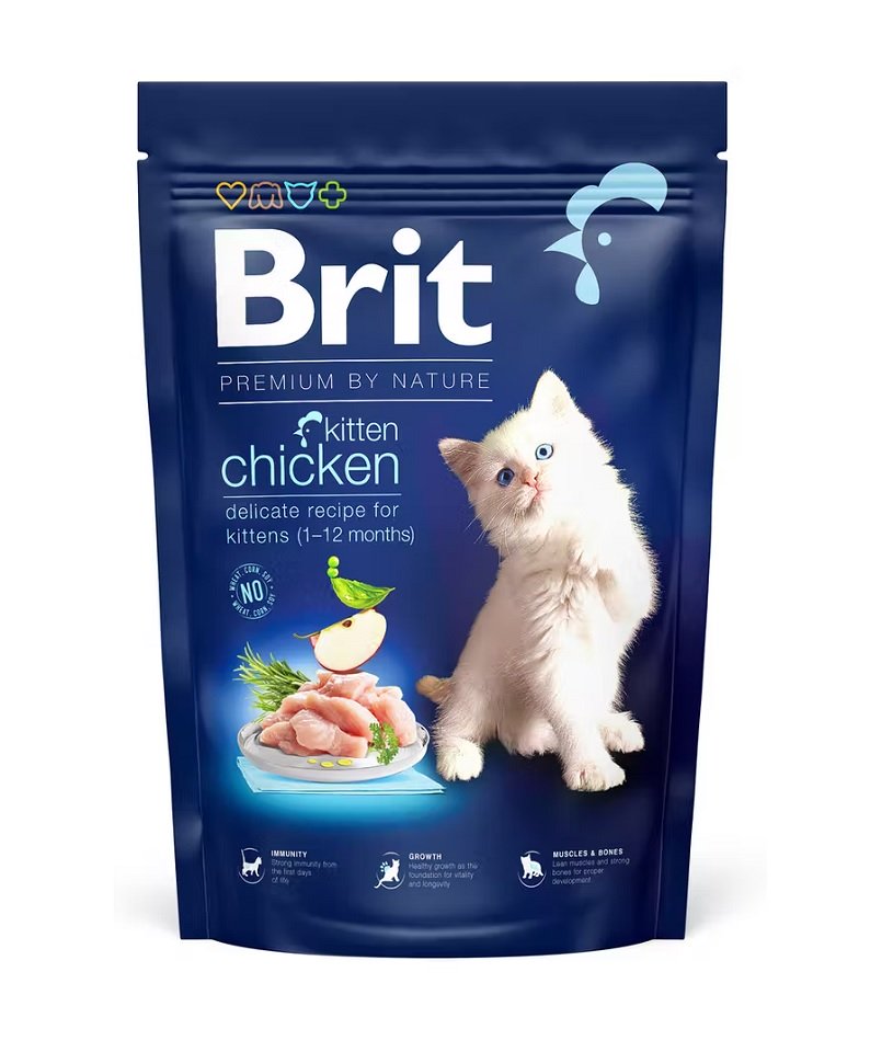 BRIT Cat Premium By Nature Kitten Chicken Hrana Uscata Pentru Pisoi Sau ...