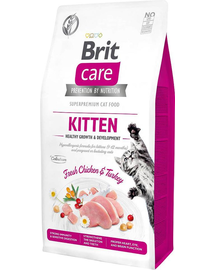 BRIT Care Cat Grain-Free Kitten Growth & Development hrana uscata pentru pui de pisica sau femele gestante 400 g