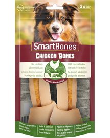 SmartBones Recompense pentru caini, cu pui si legume, medii, 2 buc.