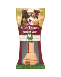 SmartBones Recompense pentru caini, cu pui si legume, large, 1 buc.