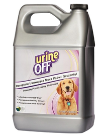URINE OFF Solutie impotriva petelor si mirosurilor de urina, pentru caini 3,78 l