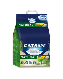 CATSAN Natural Nisip pentru litiera pisicilor 20L