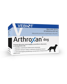 VEBIOT Arthroxan dog Supliment pentru caini cu probleme osteoarticulare 60 tab.
