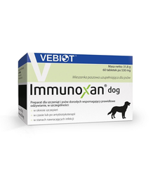 VEBIOT Immunoxan dog Supliment alimentar pentru caini, sustinerea imunitatii 60 tab