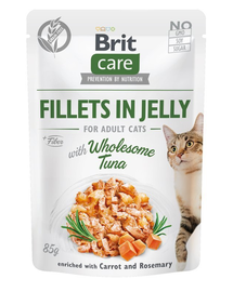 BRIT Care Fillets in Jelly ton in aspic 24x85 g plic hrana pisica