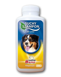 SUPER BENO Șampon de îngrijire uscată pentru câini 250 ml