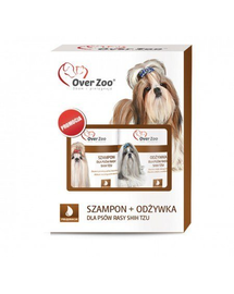 OVER ZOO Set șampon 250 ml și balsam 240 ml pentru câinii Shih Tzu