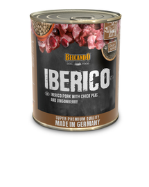 BELCANDO Super Premium Iberico Hrana umeda pentru caini adulti, cu porc si naut 6 x 800 g