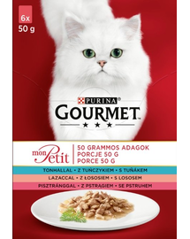 GOURMET Mon Petit Mix hrana umeda pisici adulte, cu peste 48 x 50 g