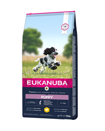 EUKANUBA Puppy Medium Breeds Hrana uscata pentru cainii junior de talie medie 15 kg