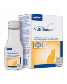 VIRBAC Nutribound Supliment alimentar pentru pisici in timpul convalescentei 3 x 150 ml