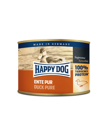 HAPPY DOG Ente Pur cu rață 200 g