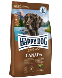 HAPPY DOG Supreme Canada hrana uscata caini adulti cu cerinte energetice mari 12.5 kg