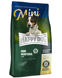 HAPPY DOG Mini Montana hrana uscata caini adulti de talie mica 4 kg
