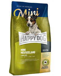 HAPPY DOG Mini Neuseeland hrana uscata caini adulti de talie mica cu probleme digestive 8 kg