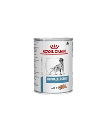 ROYAL CANIN Dog Hypoallergenic hrana umeda caini adulti cu reactii adverse la alimente 12 x 400 g