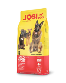 JOSERA JosiDog Agilo Sport Adult hrana uscata pentru caini activi 18 kg