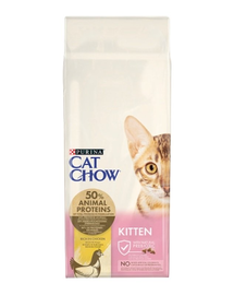 PURINA Cat Chow Kitten hrana uscata pentru pisoi si pisici gestante sau care alapteaza 15 kg
