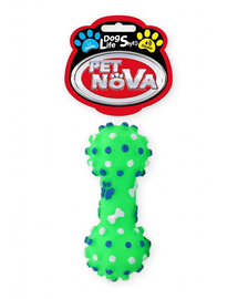 PET NOVA DOG LIFE STYLE Jucarie os pentru caini, 10.5cm, verde
