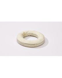 MACED Inel presat alb 7.5 cm