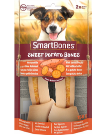 SmartBones Sweet Potato Medium Recompense pentru caini de talie medie, cartofi dulci si piept de pui 2 buc.