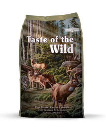 TASTE OF THE WILD Pine Forest hrana uscata caini adulti, cu vanat si legume 2 kg