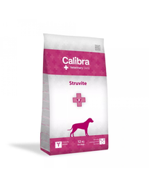 CALIBRA Veterinary Diet Dog Struvite Dieta veterinara pentru caini adulti cu afectiuni ale tractului urinar 12 kg