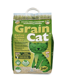 GRAIN CAT 96 l (4x24 l) asternut natural litiera pisici, biodegradabil