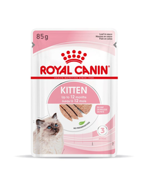 Royal Canin Kitten In Loaf hrana umeda pate pentru pisica, 12 x 85 g