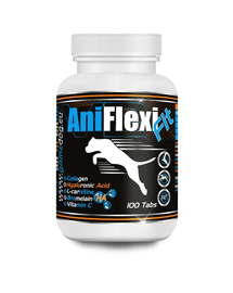 GAME DOG AniFlexi Fit V2 Supliment alimentar caini pentru sustinerea sistemului musculo-scheletic 100 tab.