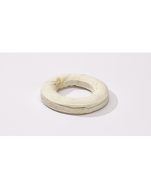 MACED Ring Recompensa pentru caini, inel din piele de vitel 13 cm