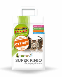 BENEK Super Pinio Asternut pentru animale, cu miros de lamaie 7 L