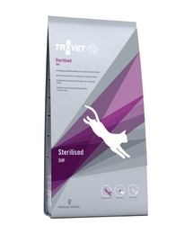 TROVET Sterilised SHF pentru pisici sterilizate 3 kg