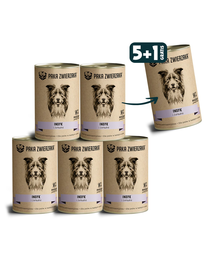 PAKA ZWIERZAKA Hrana umeda pentru caini adulti, cu merisoare si curcan 6 x 400 g