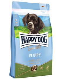 HAPPY DOG Sensible Puppy L Hrana uscata pentru catei cu tract digestiv sensibil, cu miel 10 kg