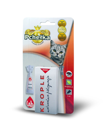 PCHEŁKA Picaturi pentru pisici, impotriva puricilor si capuselor 1.0 ml
