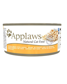 APPLAWS Cat Tin Chicken Breast with Cheese 24 x 70 g