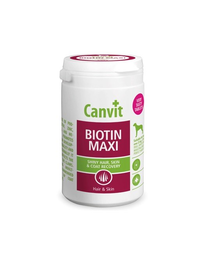 CANVIT Dog Biotin Maxi supliment pentru piele si blana cainilor de rasa mare 230g