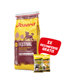 JOSERA Dog Festival hrana caini pretentiosi 15 kg + 2 recompense Loopies GRATIS