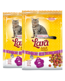 VERSELE-LAGA Lara Adult sterilized Hrana uscata pentru pisici sterilizate 20 kg (2 x 10 kg)