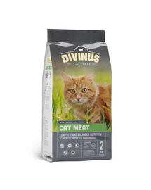 DIVINUS Cat Meat, Hrana pentru pisici adulte 2kg