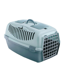 ZOLUX Cusca transport caini si pisic GULLIVER 2 cu usa din plastic, culoare menta