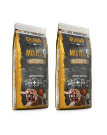 BELCANDO Mix It Grain Free hrana uscata fara cereale pentru caini adulti, talie XS-XL 20 kg (2 x 10 kg)