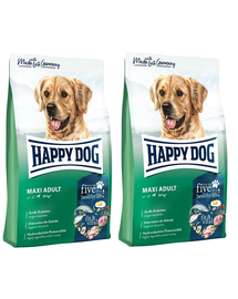 HAPPY DOG Supreme Fit&Vital Maxi Adult hrana uscata caini adulti de talie mare 2 x 14 kg ( 28kg )
