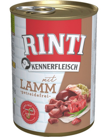 RINTI Kennerfleisch Lamb Hrana umeda caine adult, cu miel 400 g