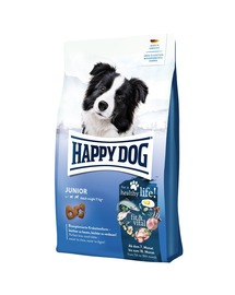 HAPPY DOG Supreme Fit&VItal Junior Hrana uscata pentru catei, cu pasare 1 kg