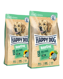 HAPPY DOG NaturCroq Balance Hrana uscata pentru caini adulti, cu pui 30 kg (2 x 15 kg)