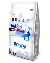 MONGE Vet Solution Cat Hepatic hrana dietetica pentru pisici cu afectiuni hepatice 1,5 kg
