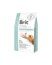 BRIT Veterinary Diets Dog Struvite Dieta veterinara pentru caini adulti cu probleme ale tractului urinar inferior 2 kg