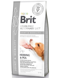 BRIT Veterinary Diets Dog Mobility Dieta veterinara pentru caini adulti cu afectiuni articulare 12 kg